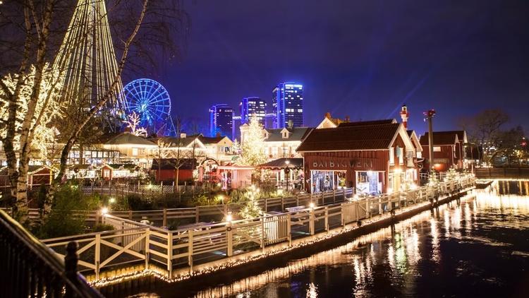 marché de Noel liseberg göteborg