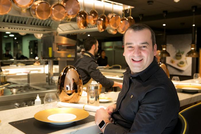 le chef français Romain Fornell