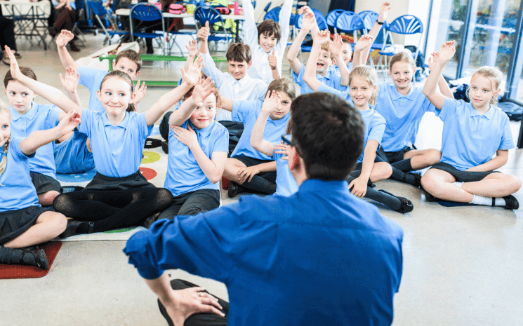 Une école au Royaume-Uni