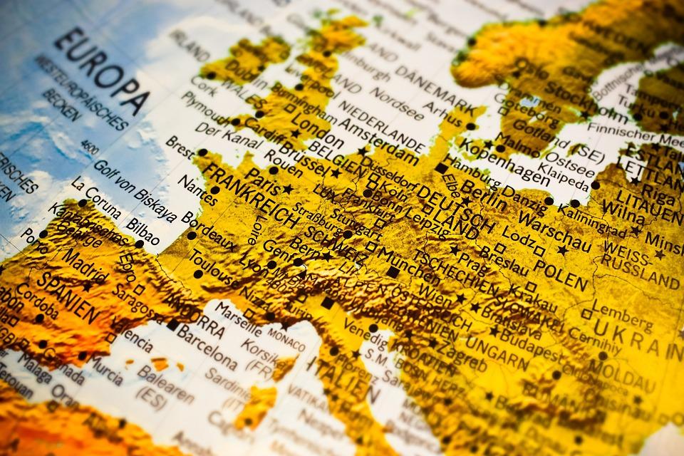 Carte de l'Europe © Pixabay