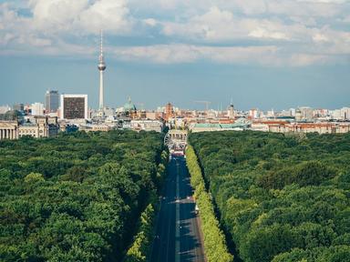 vue aerienne de Berlin