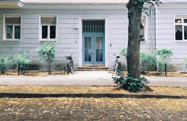 L'entrée d'un immeuble à Berlin