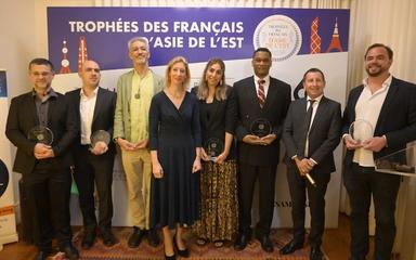 laureat trophees francais asie de l'est