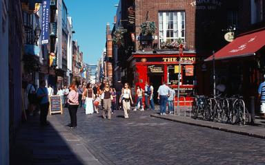 Quartier Temple Bar de Dublin