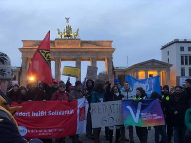 Manifestation contre la réforme des retraites, Berlin 7 mars 2023