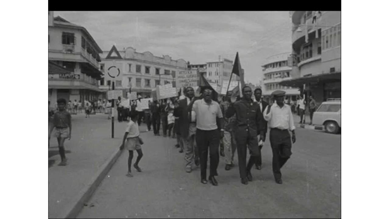 Sharpeville massacre in South Africa