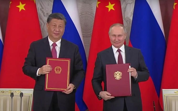 xi jinping et vladimir putin