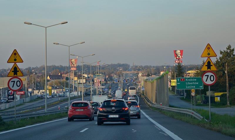 Conduire une voiture en Pologne