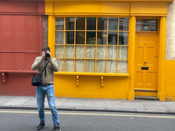 Guillaume un expatrié qui vit à Bermondsey Street