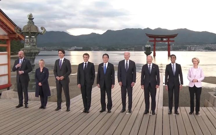 leaders du g7 au Japon