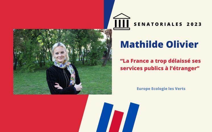 Mathilde Olivier Sénatoriales Interview