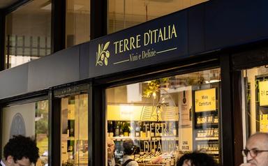 enseigne du magasin Terre d'Italia