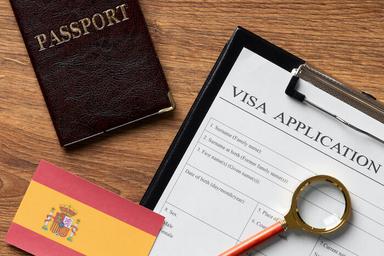 Un passeport avec le golden visa en espagne