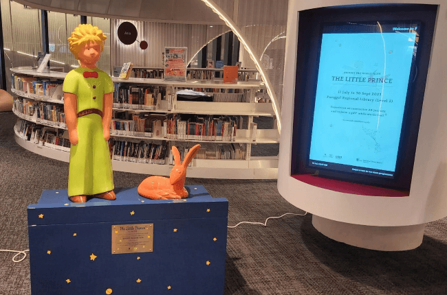 le petit prince regional library Punggol Singapore