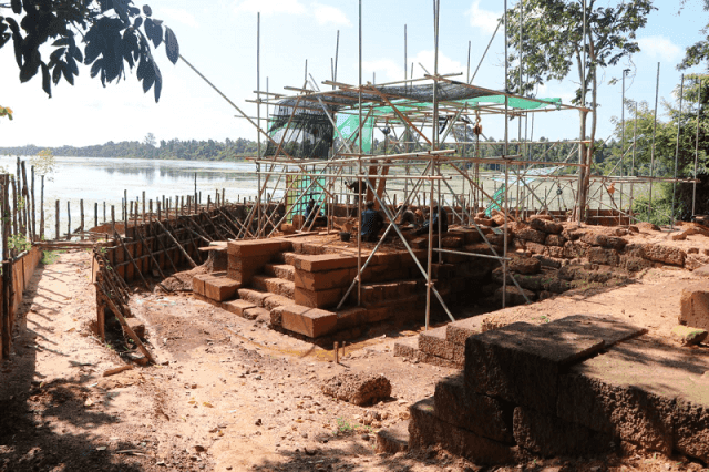 Autorité Nationale Apsara, restauration du temple Preah Khan