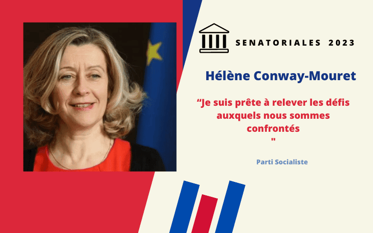 Helene conway mouret candidate aux sénatoriales 2023