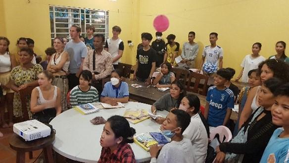 Visite à l'école Saèk Thmey