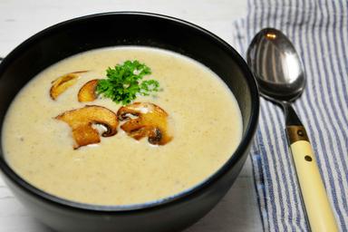 Potage soupe zupa champignons Pologne