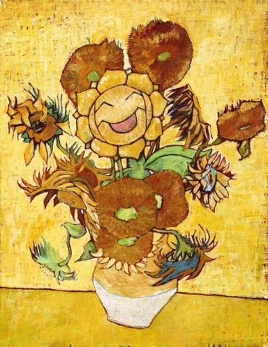 4 - Pokémon x Van Gogh Museum - Sunflora-min