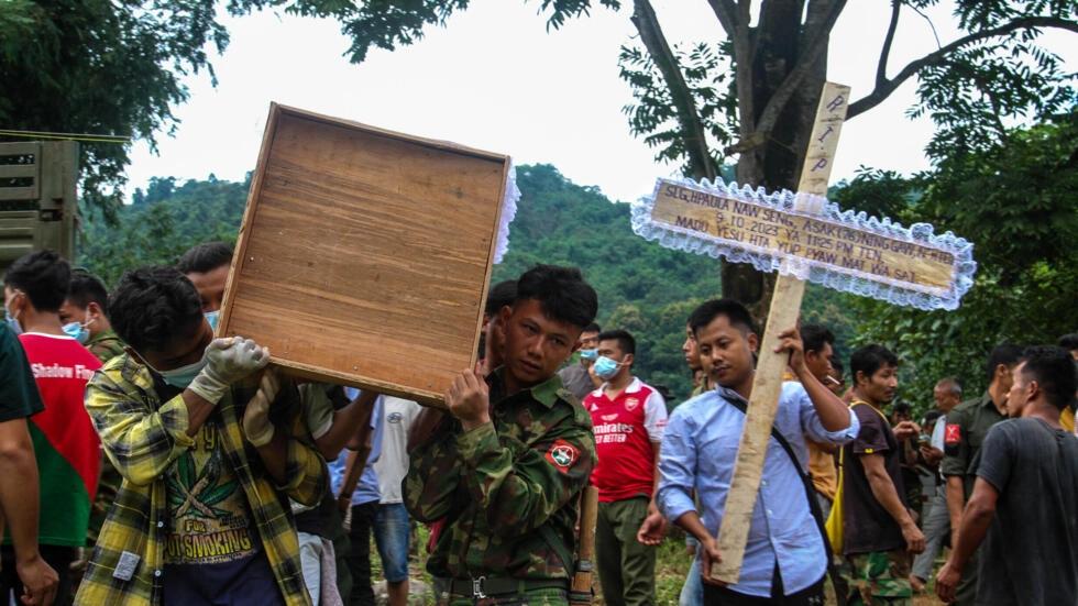 Photo AFP attaque Myanmar