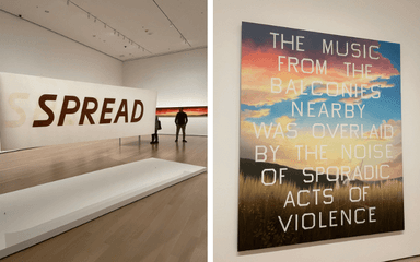 Ed Ruscha, Now Then au MoMA