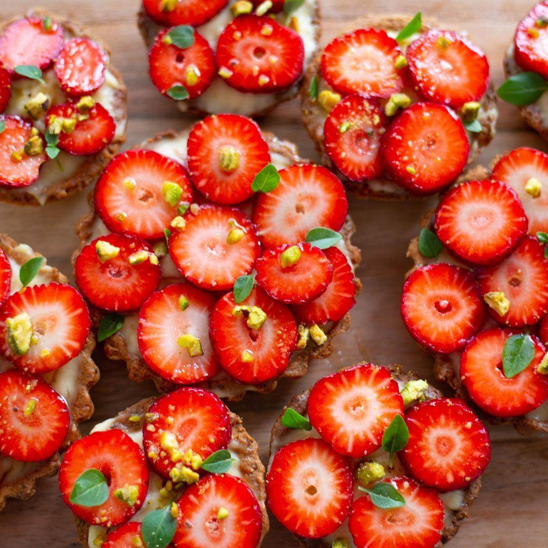 Tartes aux fraises