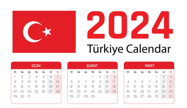 Calendrier 2024