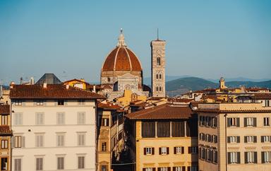 toits d'immeubles de florence en italie