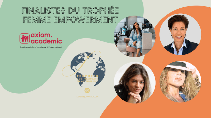 les finalistes du trophée femme empowerment moyen orient