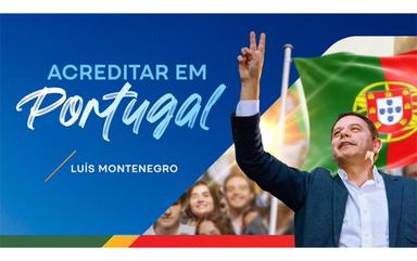 Luís Montenegro vainqueur des élections législatives du 10 mars 2024 au Portugal 