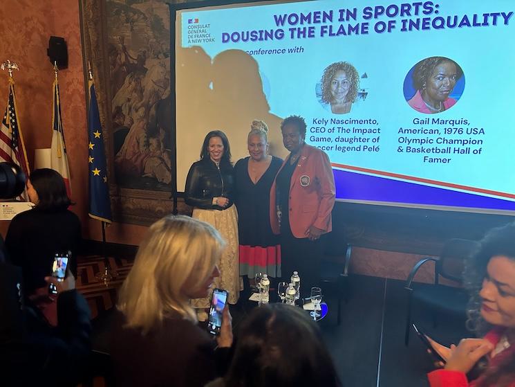 women in sports, l'évènement au Consulat de France à New York 