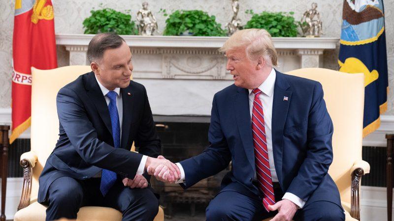 Andrzej Duda et Donald Trump