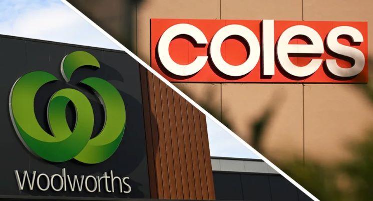 enseignes Woolworths et Coles