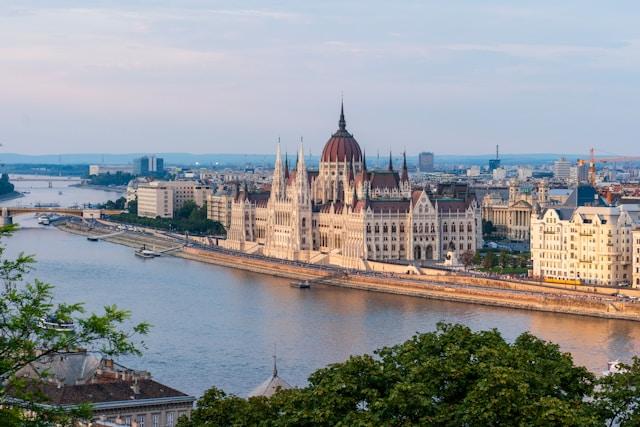 Budapest vu du ciel