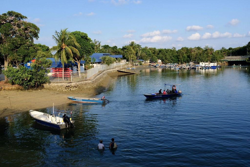 Changi est un quartier tranquille de Singapour.