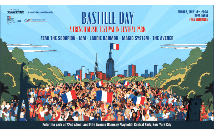 Bastille day 2024 à New York 