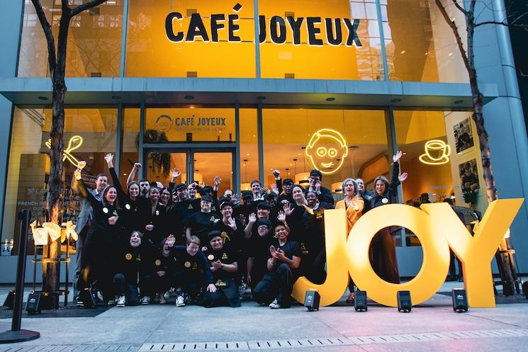 Le cafe joyeux à new york