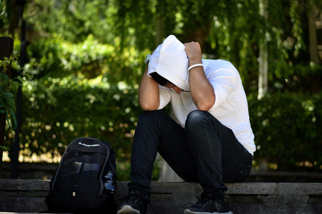 Photo d'un jeune, dépression