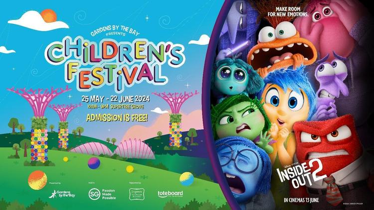 Le festival des enfants de Gardens by the Bay est ouvert jusqu'au 22 juin.