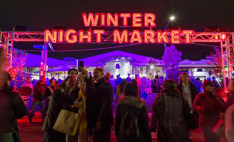 Le Winter Night Market du Queen Victoria Market