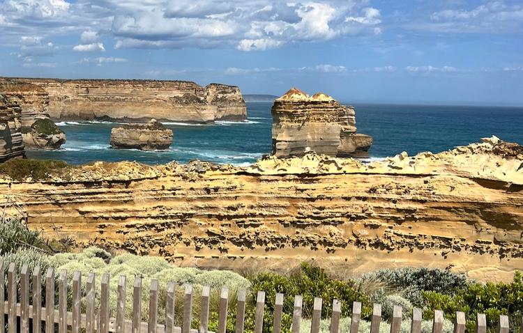 Magnifiques formations rocheuses dans le Port Campbell National Park, le long de la Great Ocean Road