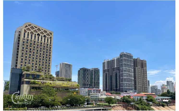 View of tall buildings in Phnom Penh June 7 2024CamboJA -Pring Samrang