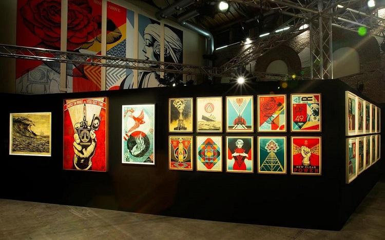 affiche expo obey