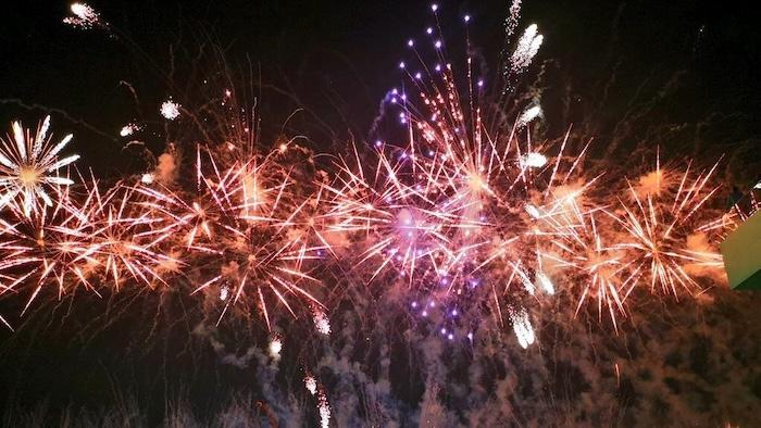 feux d'artifice