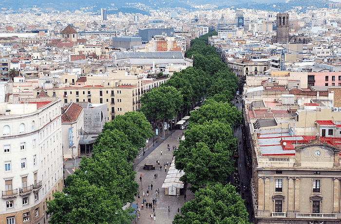 ramblas barcelone 