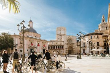 des vélos plaza de la reina à valencia