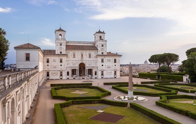 villa médicis et son jardin à Rome  