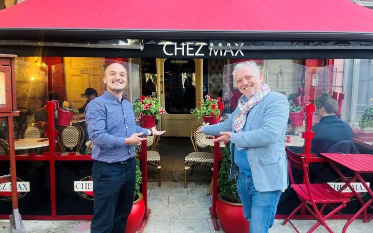 Max et Hugo Becher (Chez Max Manager)