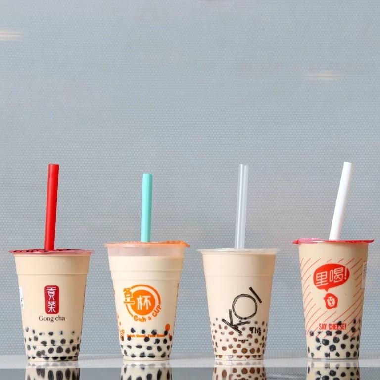 Le bubble tea est la boisson favorite des jeunes Singapouriens.