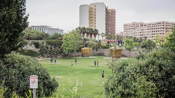 parc vert à Valencia